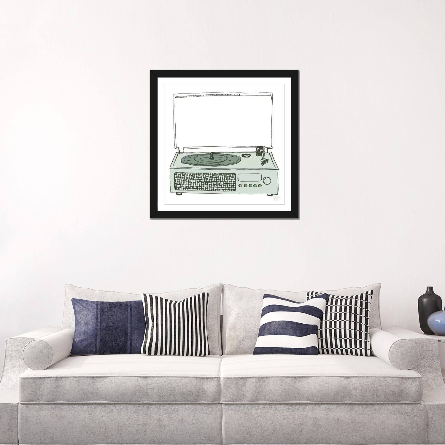 iCanvas "Victrola Record Player" by Statement Goods Bed Bath & Beyond